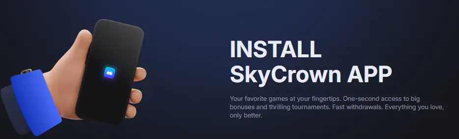 SkyCrown Casino mobile NZ browser access on iOS and Android